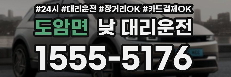 도암면 낮 대리운전