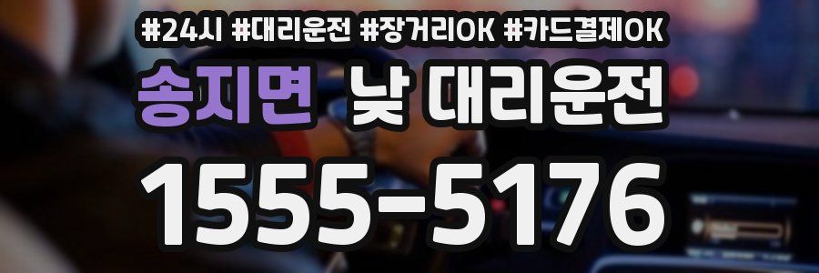 송지면 낮 대리운전