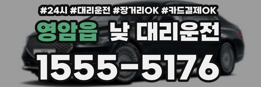 영암읍 낮 대리운전
