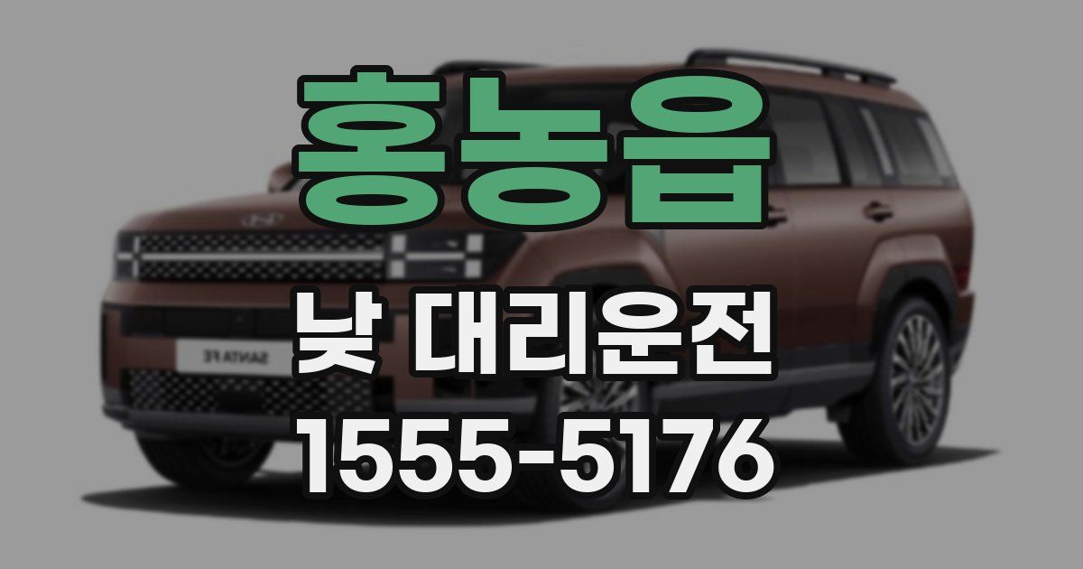 홍농읍 낮 대리운전