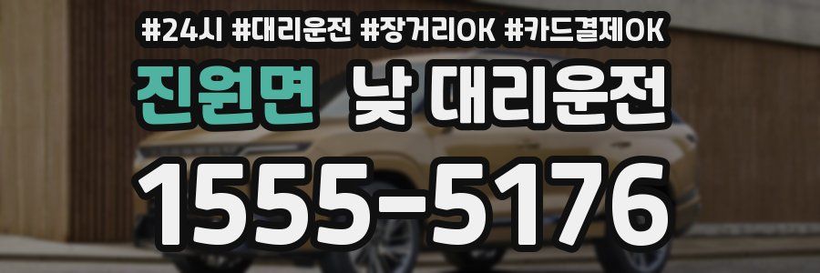 진원면 낮 대리운전
