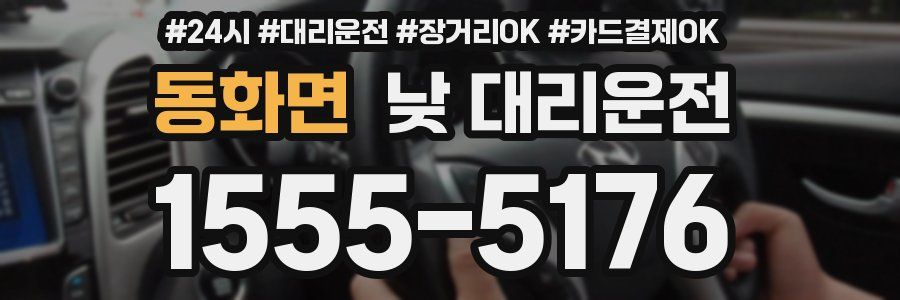 동화면 낮 대리운전