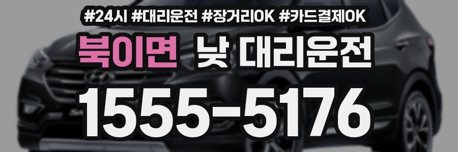 북이면 낮 대리운전