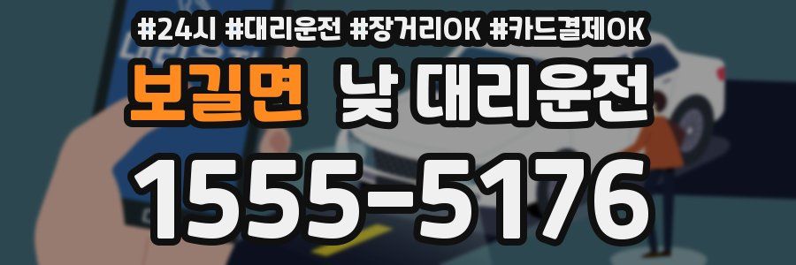 보길면 낮 대리운전