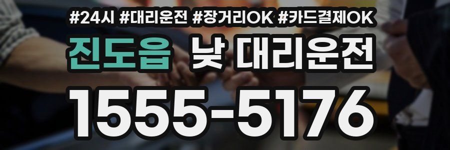 진도읍 낮 대리운전