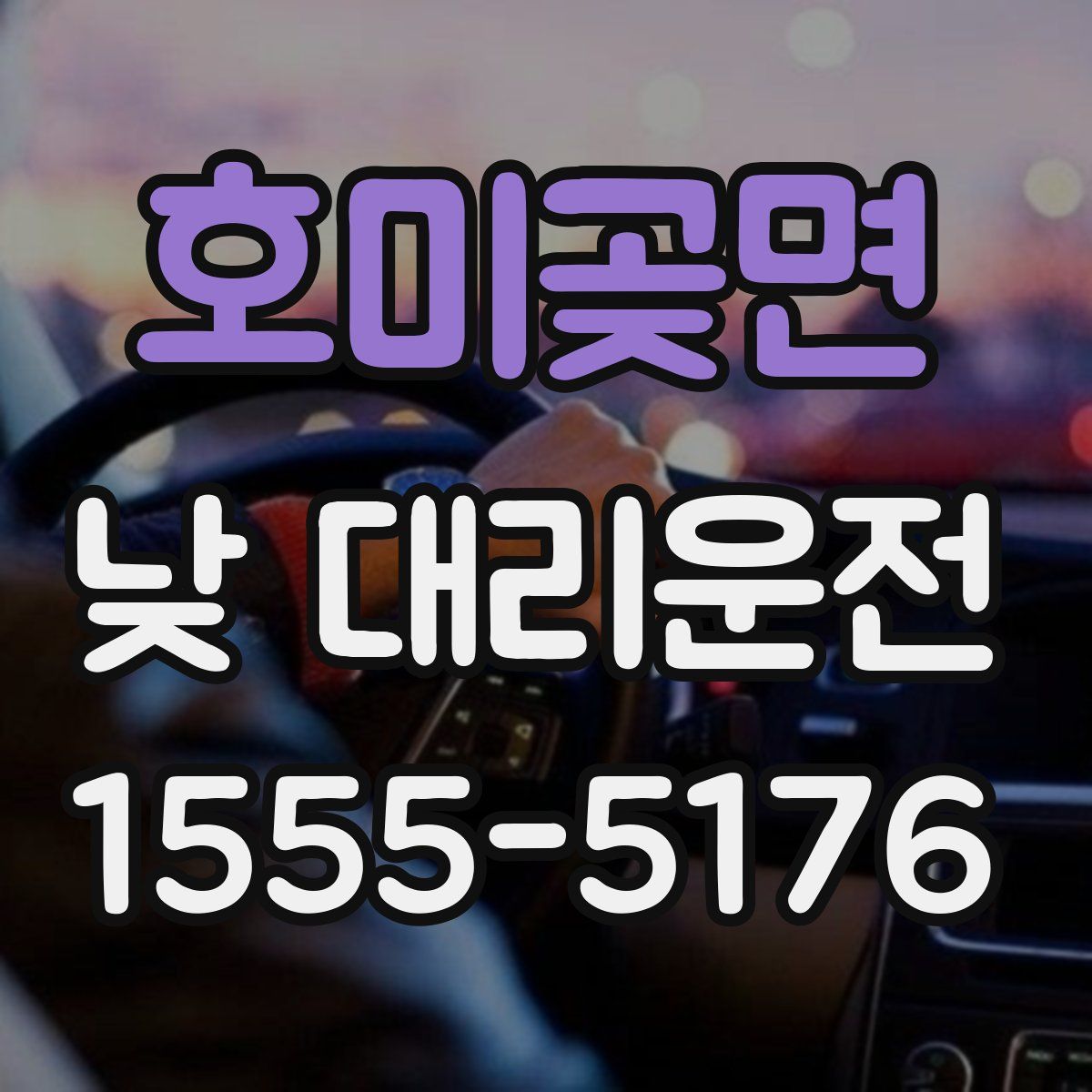 호미곶면 낮 대리운전