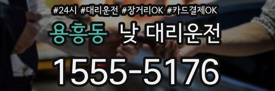용흥동 낮 대리운전