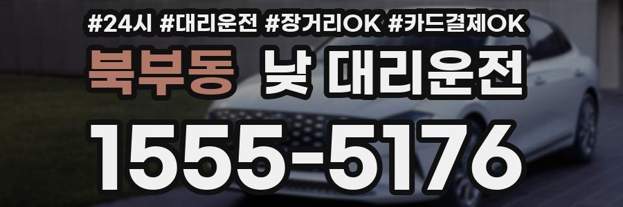 북부동 낮 대리운전