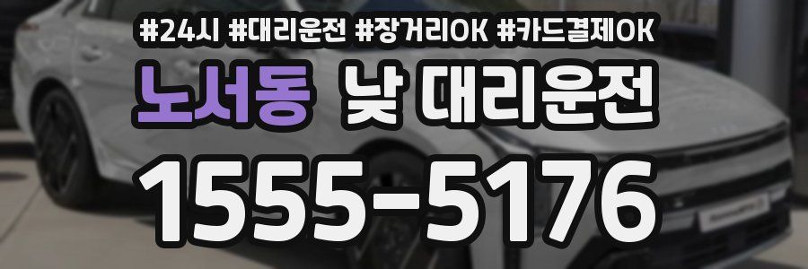 노서동 낮 대리운전