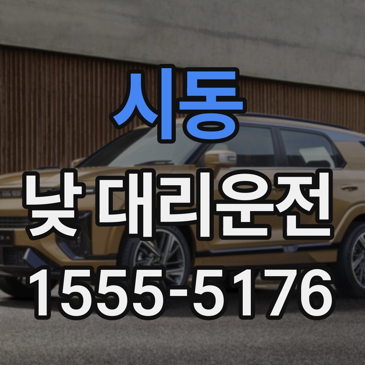 시동 낮 대리운전