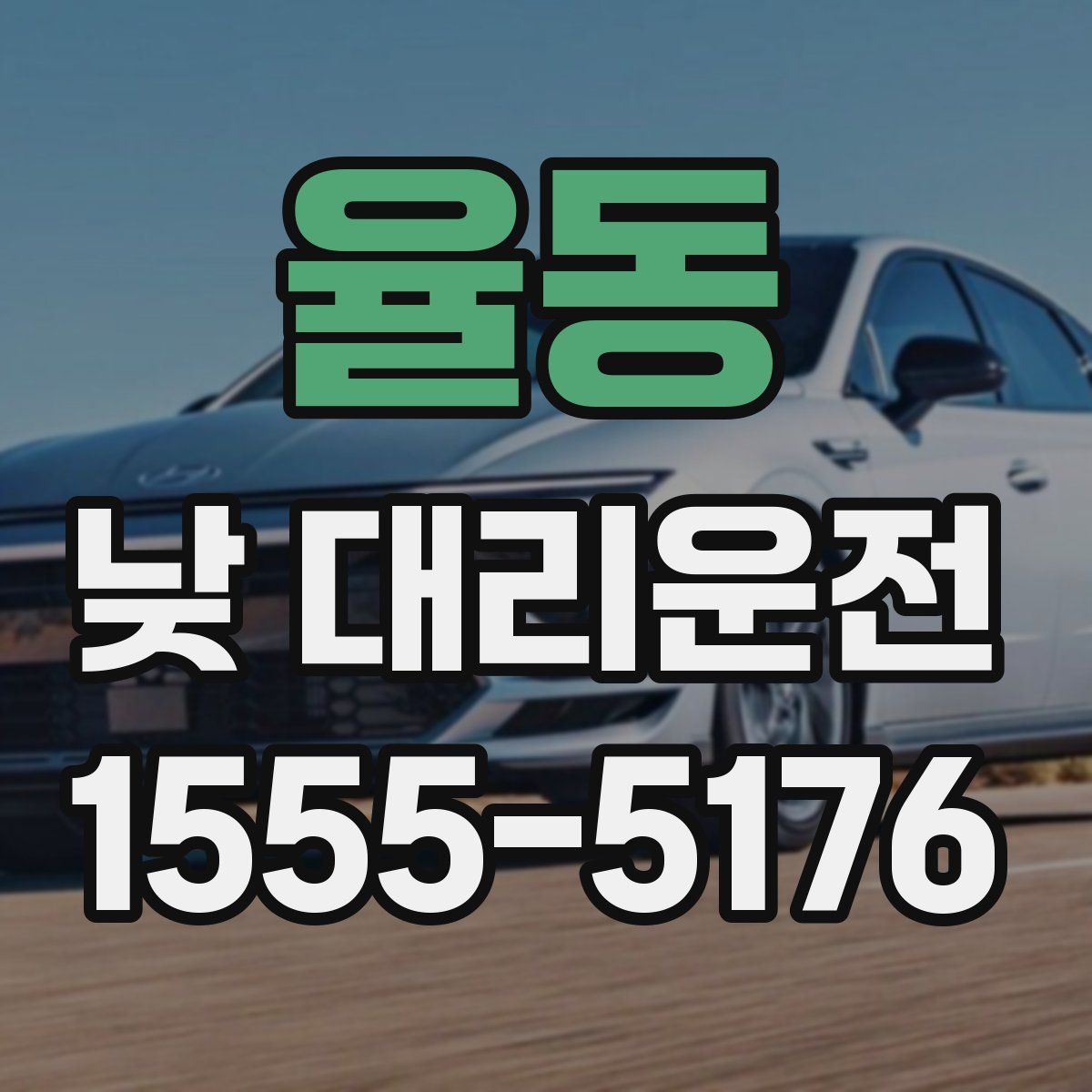 율동 낮 대리운전