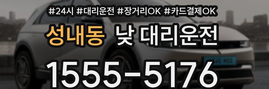 성내동 낮 대리운전