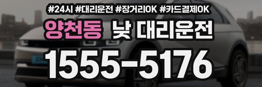 양천동 낮 대리운전