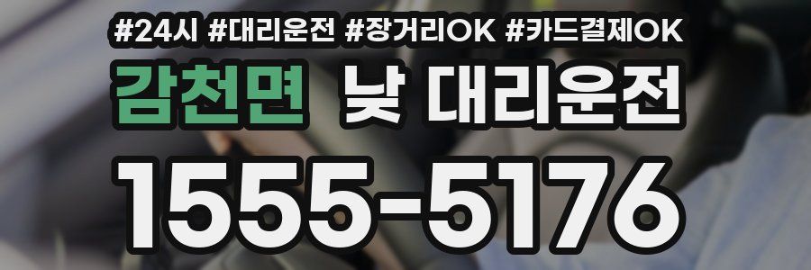 감천면 낮 대리운전