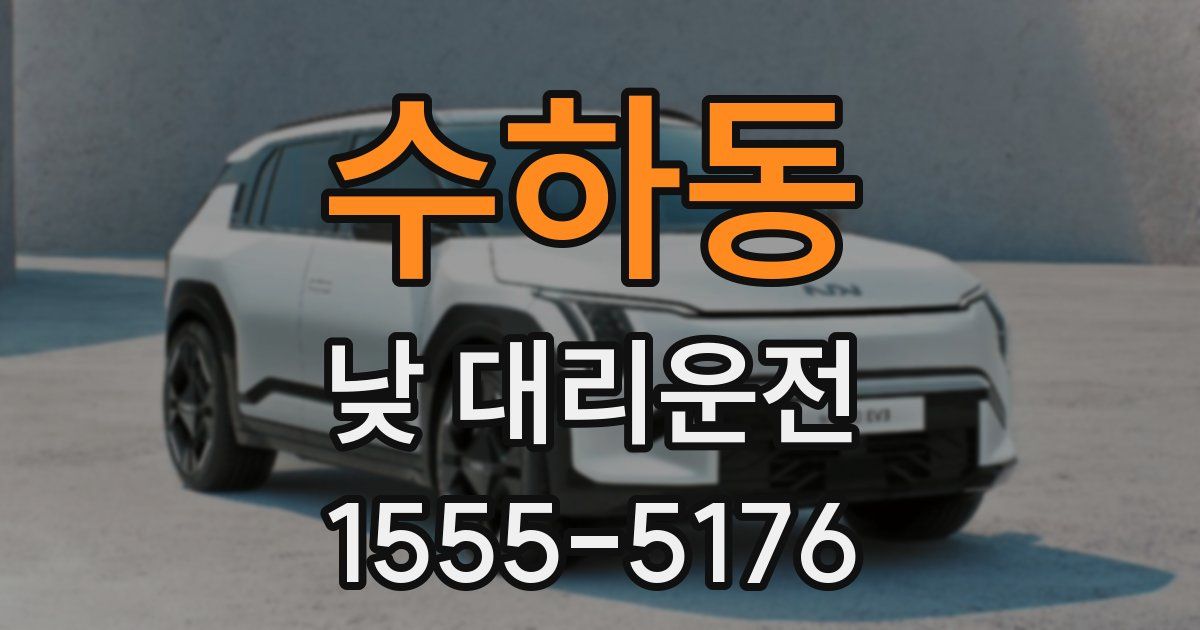 수하동 낮 대리운전