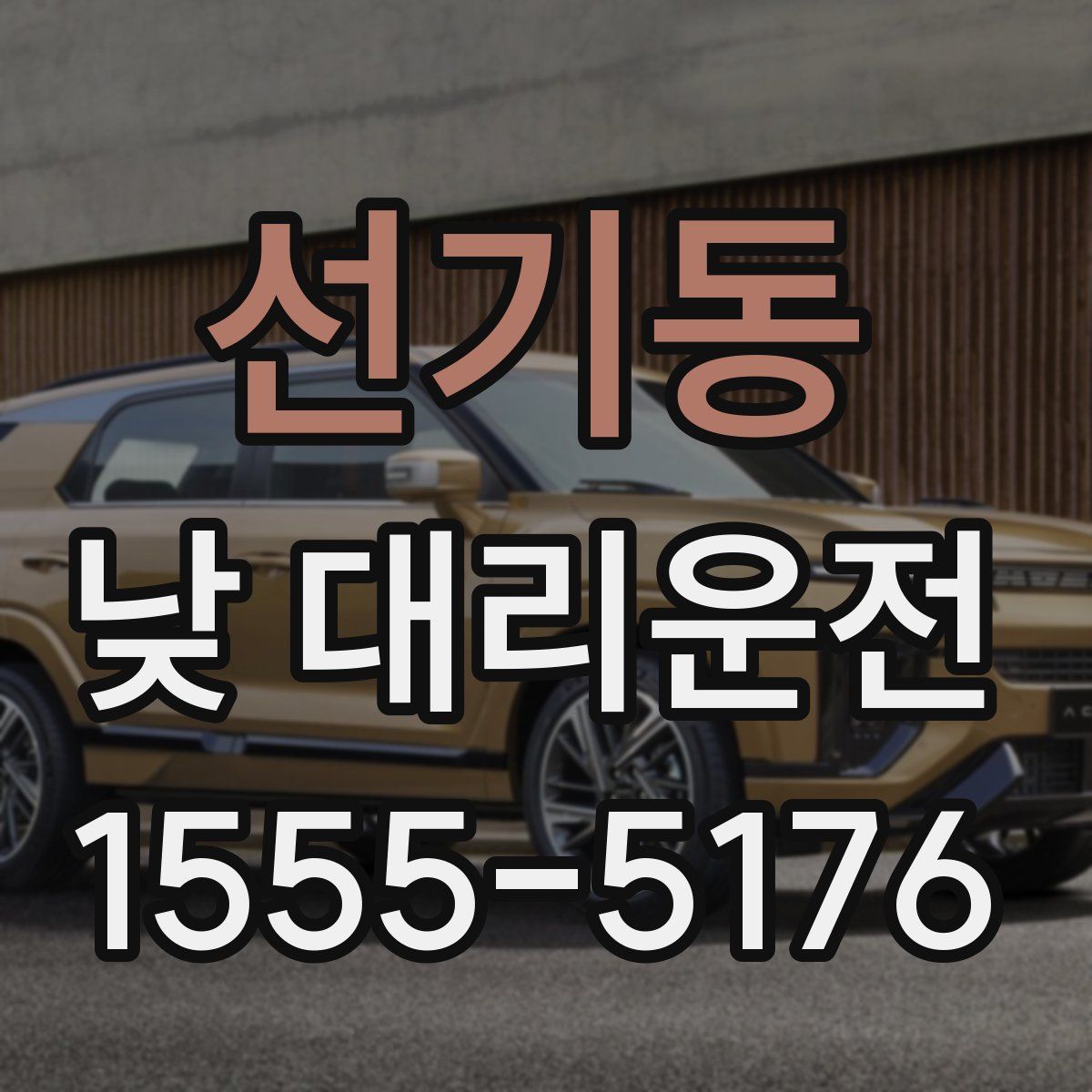 선기동 낮 대리운전
