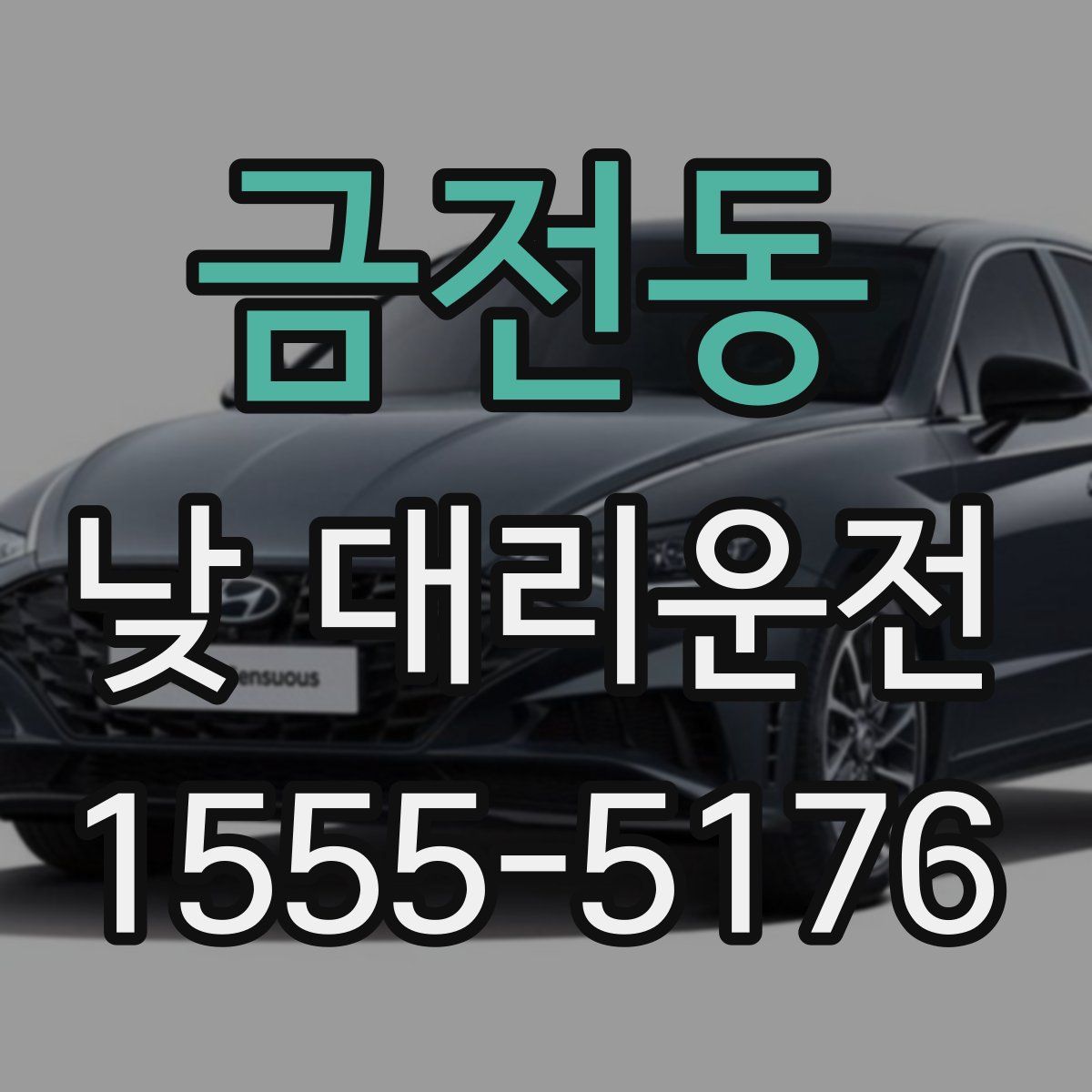 금전동 낮 대리운전