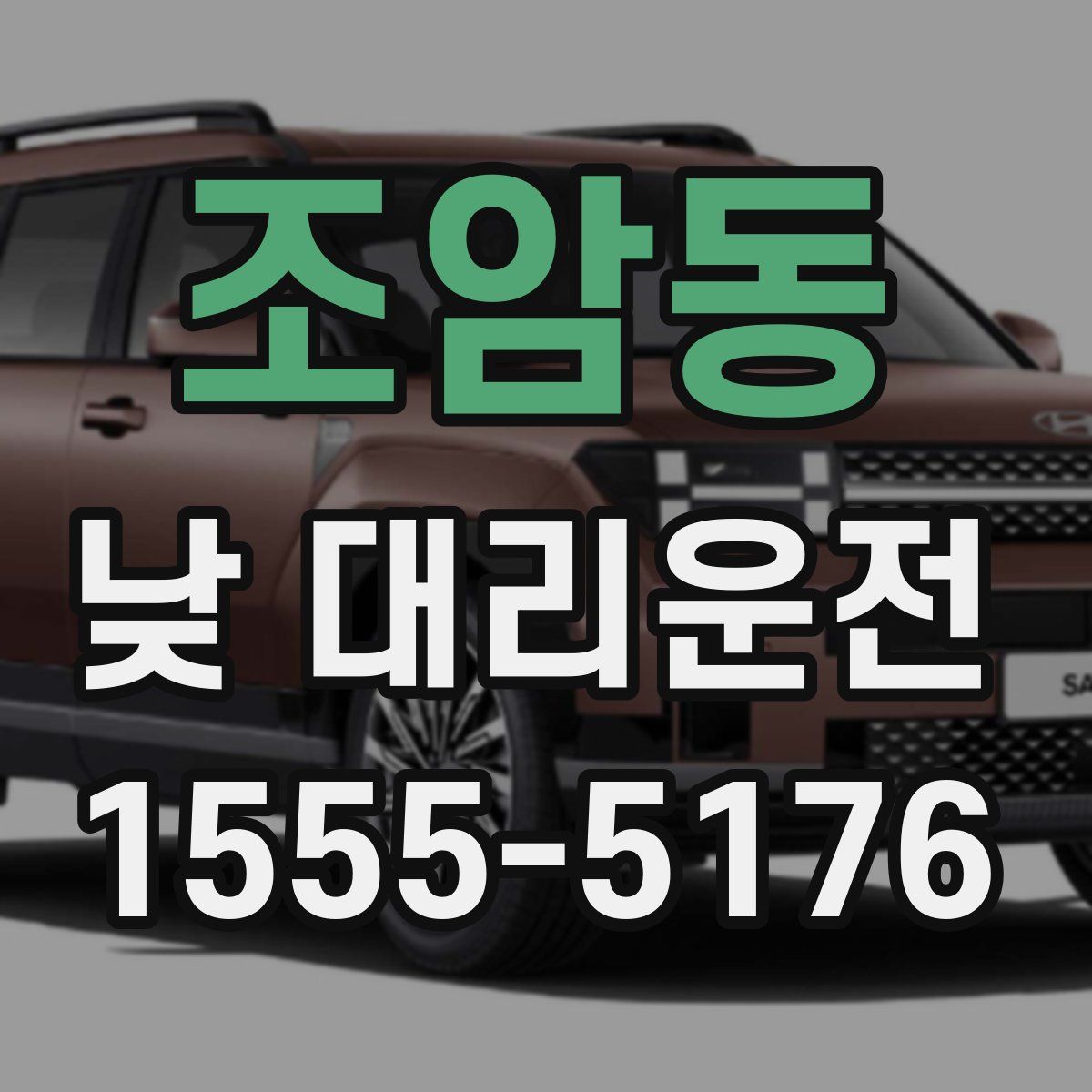 조암동 낮 대리운전