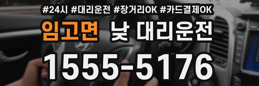 임고면 낮 대리운전