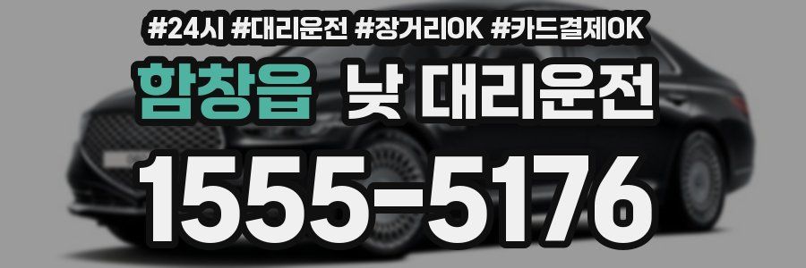 함창읍 낮 대리운전