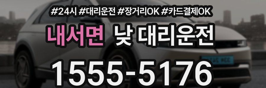 내서면 낮 대리운전