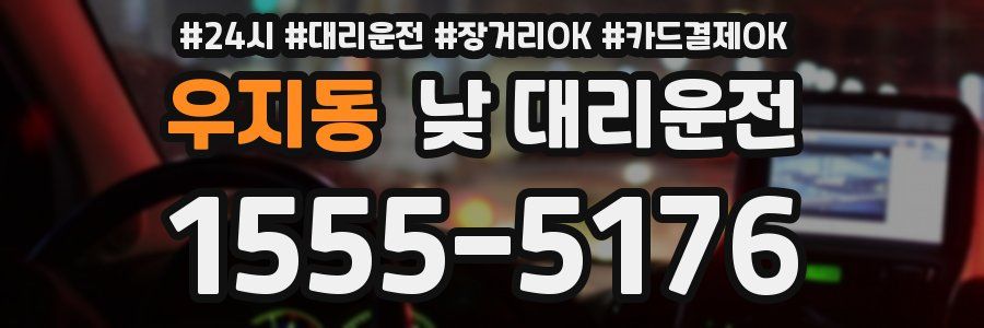 우지동 낮 대리운전