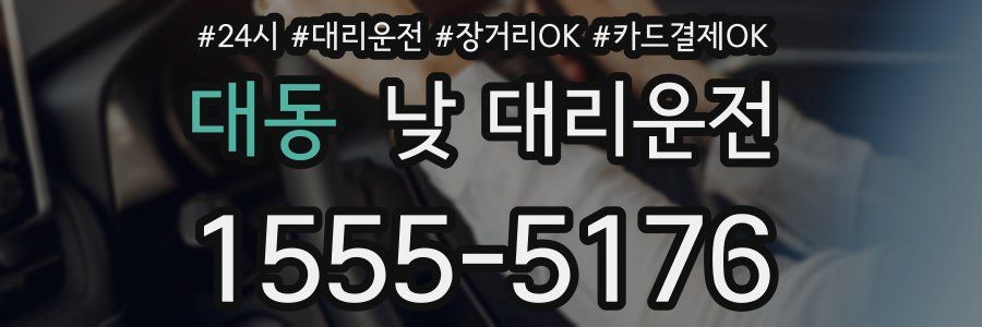 대동 낮 대리운전