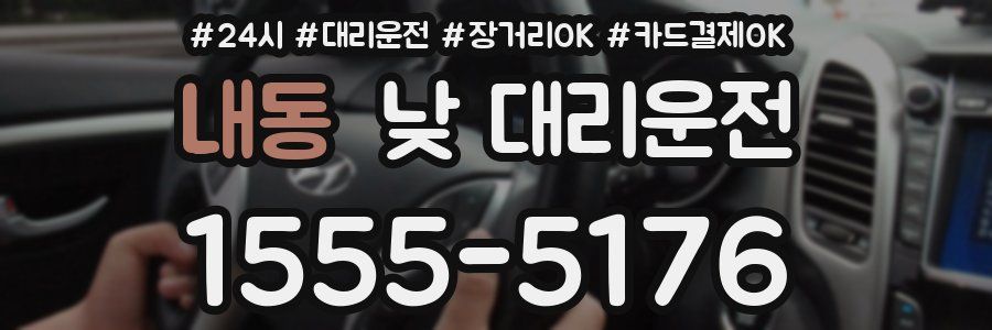 내동 낮 대리운전