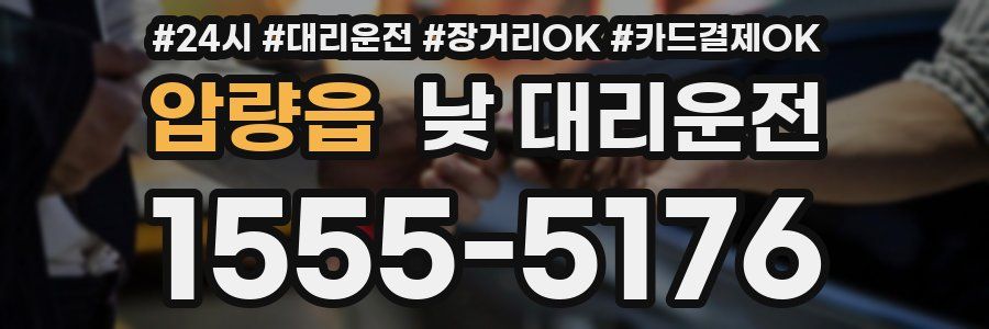 압량읍 낮 대리운전
