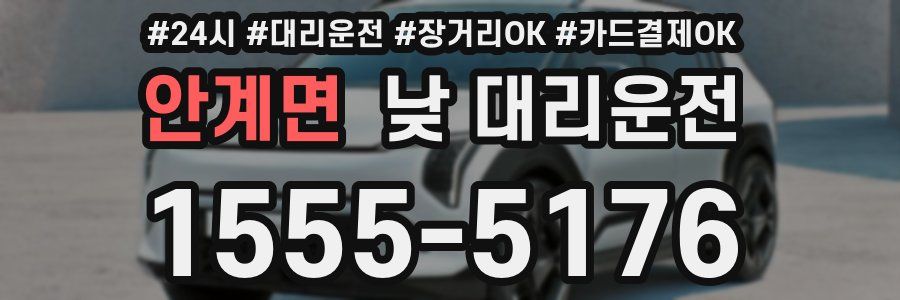 안계면 낮 대리운전