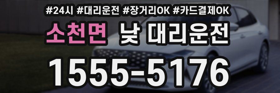 소천면 낮 대리운전