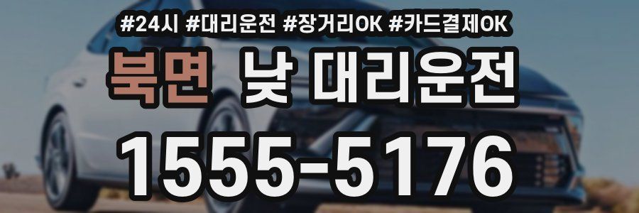북면 낮 대리운전