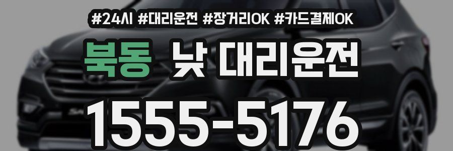 북동 낮 대리운전