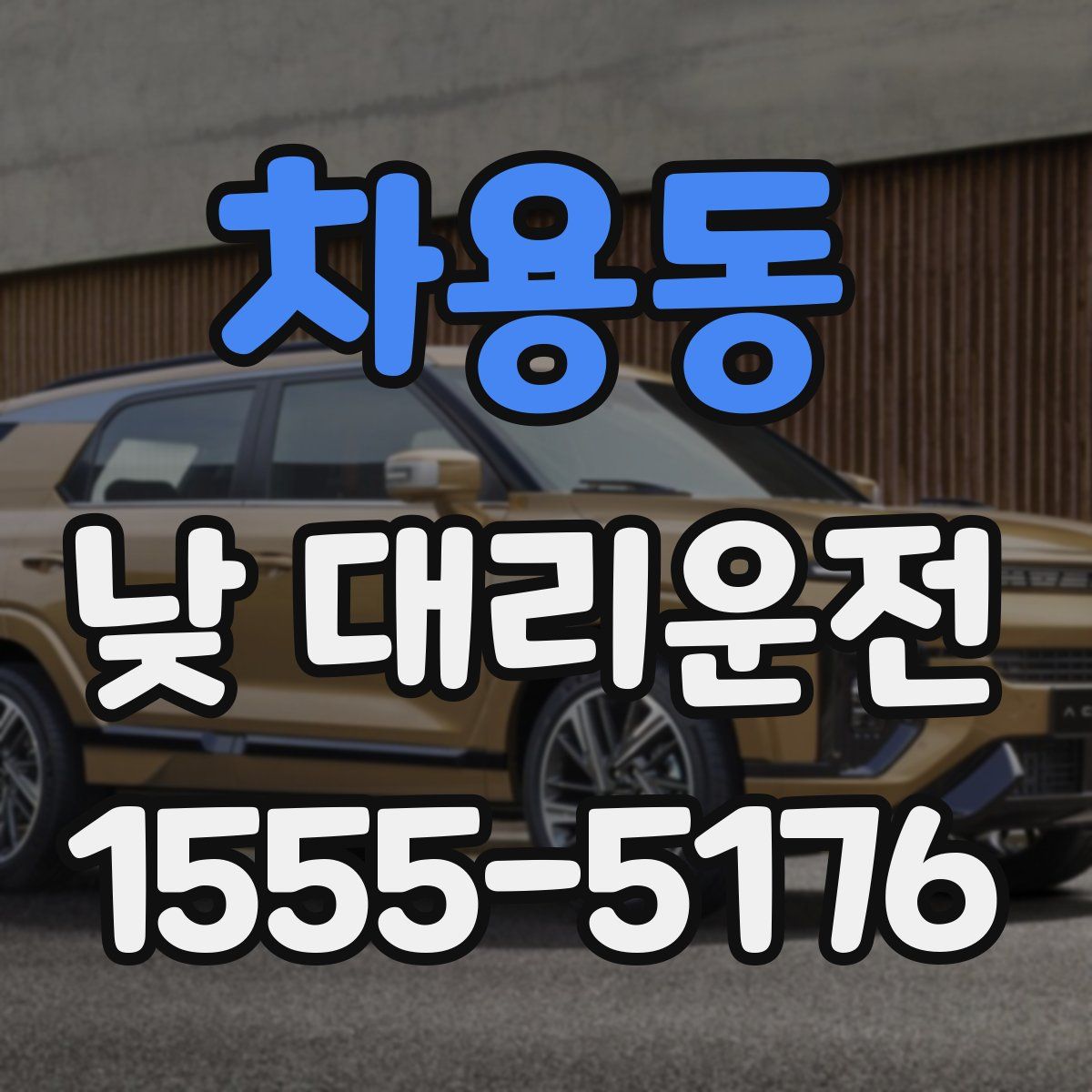 차용동 낮 대리운전