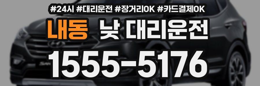 내동 낮 대리운전