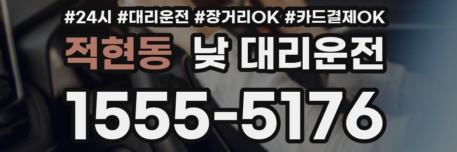 적현동 낮 대리운전