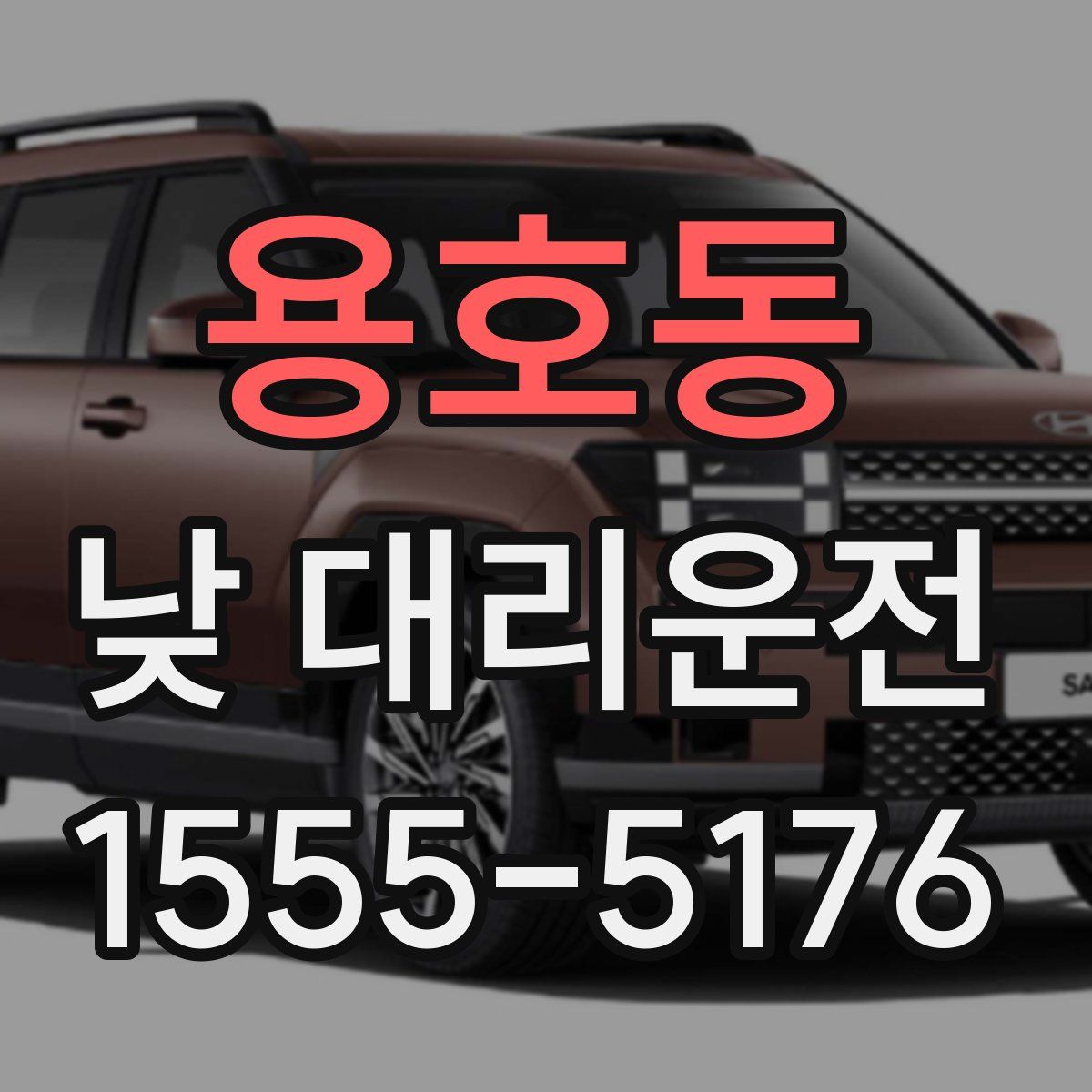 용호동 낮 대리운전