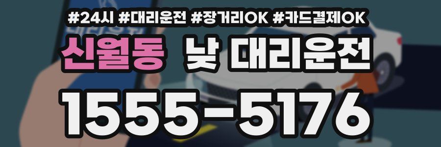 신월동 낮 대리운전