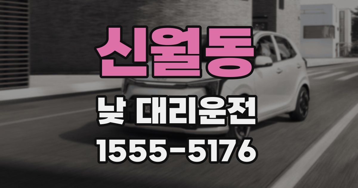 신월동 낮 대리운전