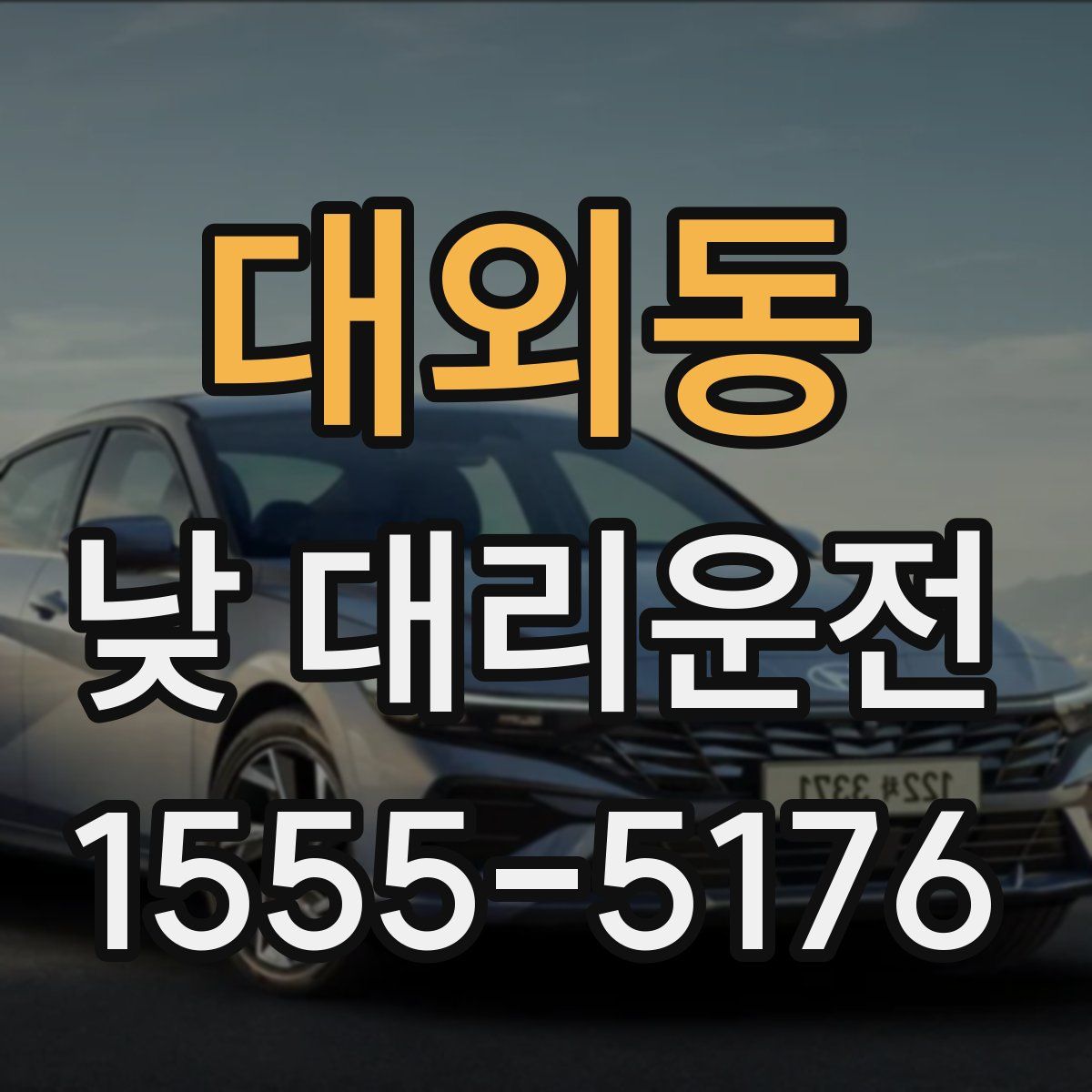 대외동 낮 대리운전