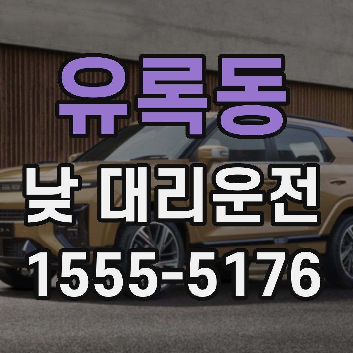 유록동 낮 대리운전