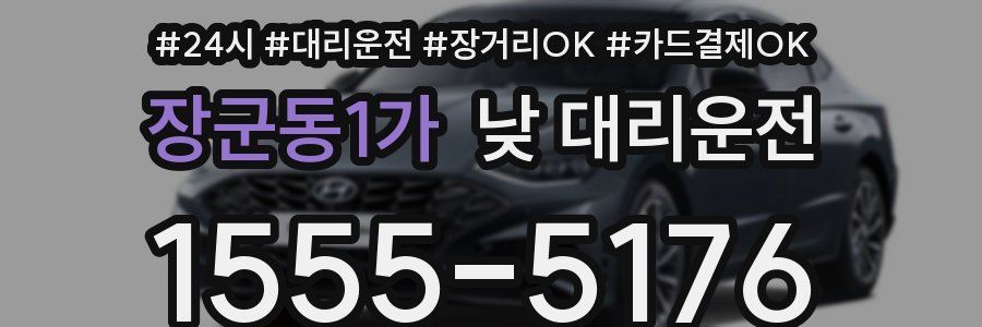 장군동1가 낮 대리운전