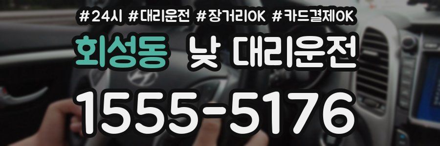 회성동 낮 대리운전