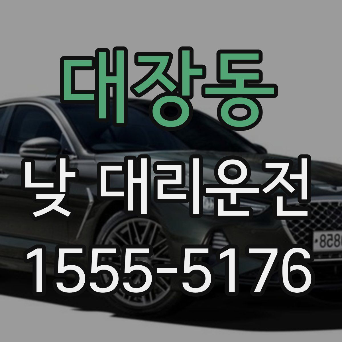 대장동 낮 대리운전