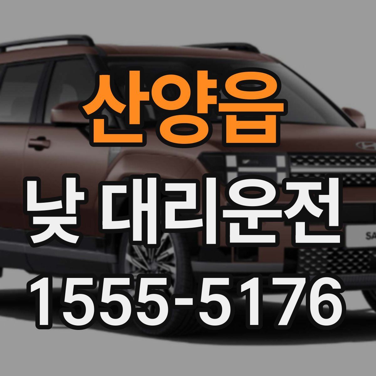 산양읍 낮 대리운전