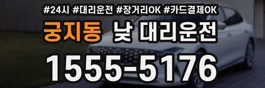 궁지동 낮 대리운전