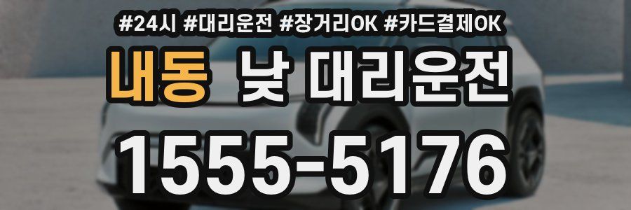 내동 낮 대리운전