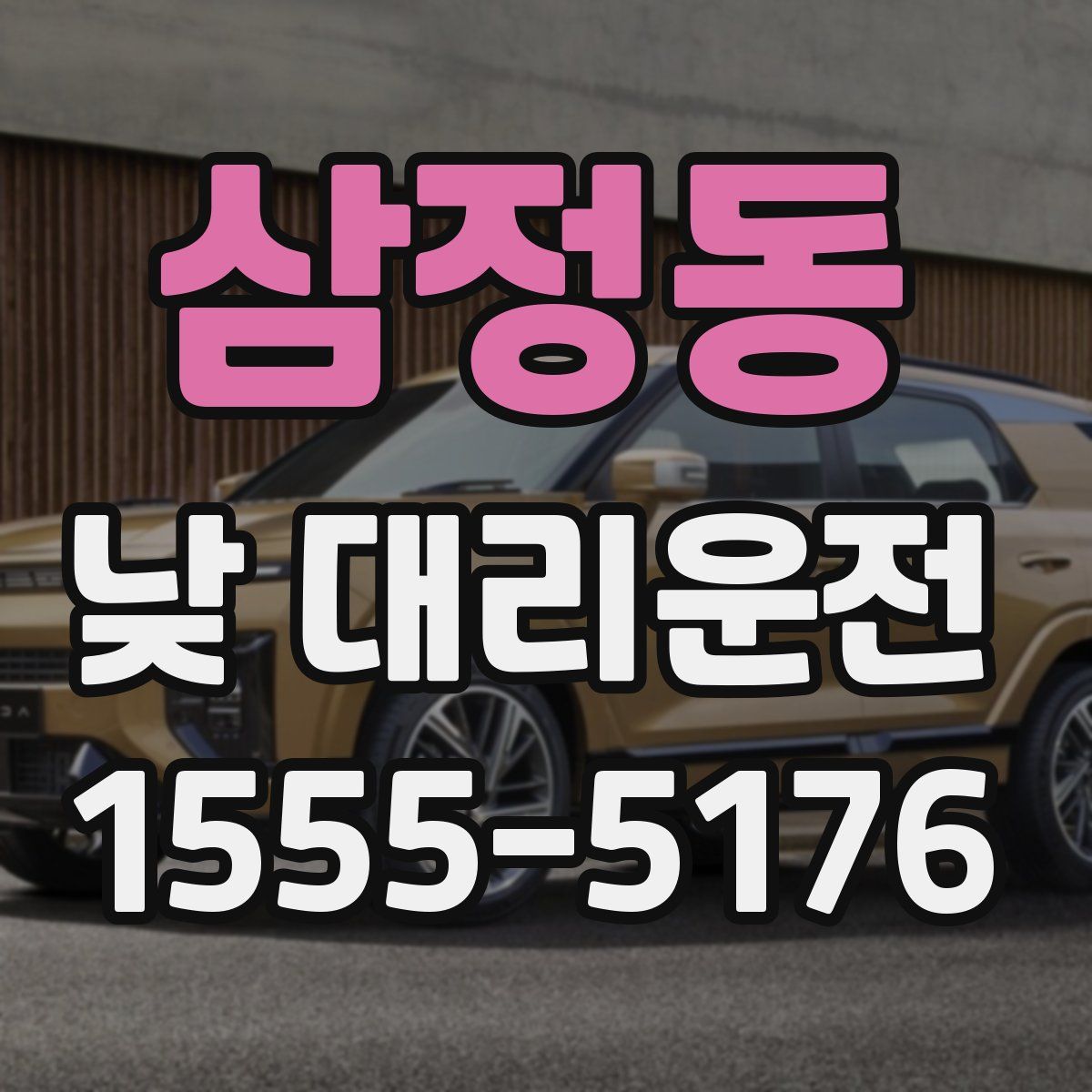 삼정동 낮 대리운전