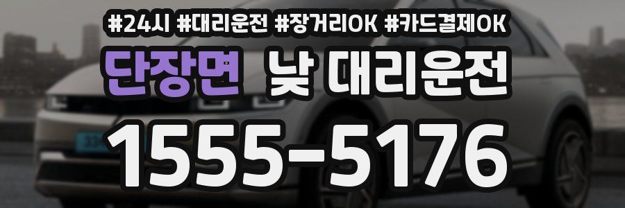 단장면 낮 대리운전