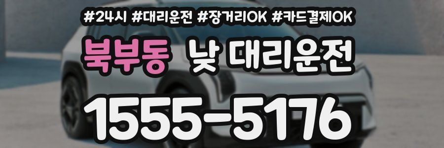 북부동 낮 대리운전